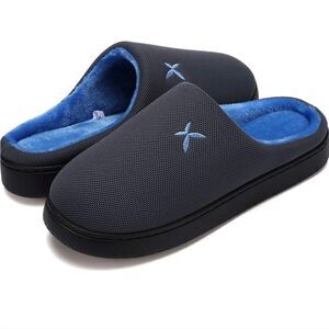 NWT Women and Men Memory Foam Slippers W Sz 9.5-10 Men Sz 8-8.5
